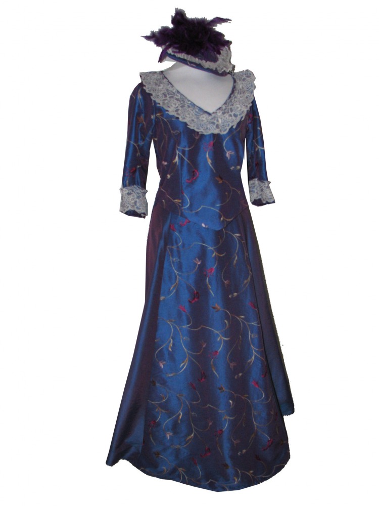 Ladies Victorian Edwardian Day Costume Size 8 - 10 Image
